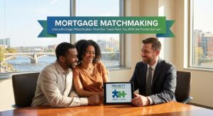 Mortgage expert helping a homebuyer choose the right lender in Michigan