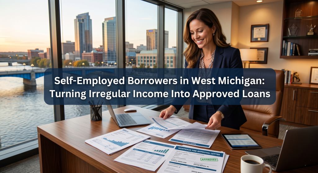 Self-Employed Borrowers in West Michigan: Turning Irregular Income Into Approved Loans