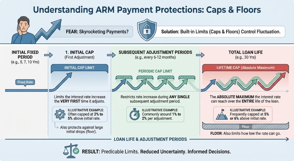 How Caps and Floors Protect Your Mortgage Rate