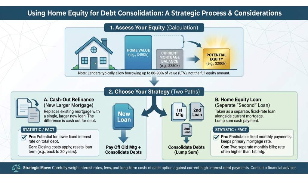 How Debt Consolidation Mortgages Work