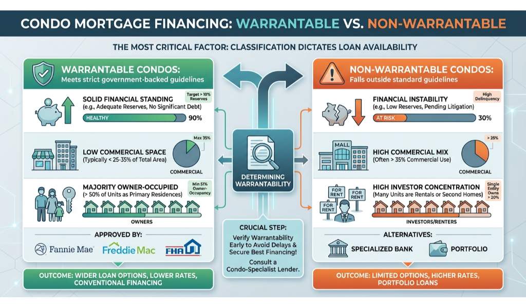 Warrantable vs. Non-Warrantable Condos