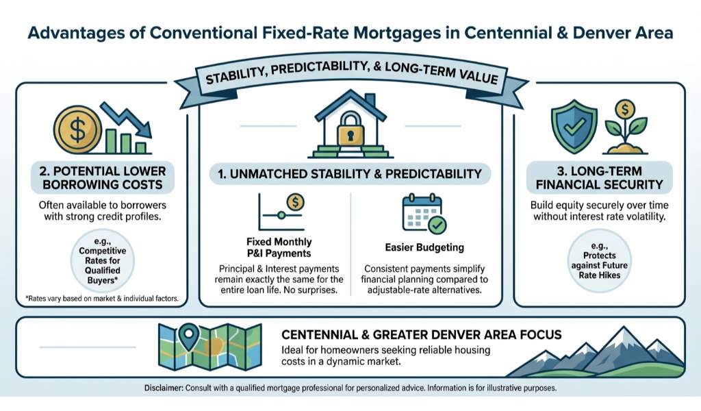 The Benefits of Choosing a Conventional Fixed-Rate Mortgage
