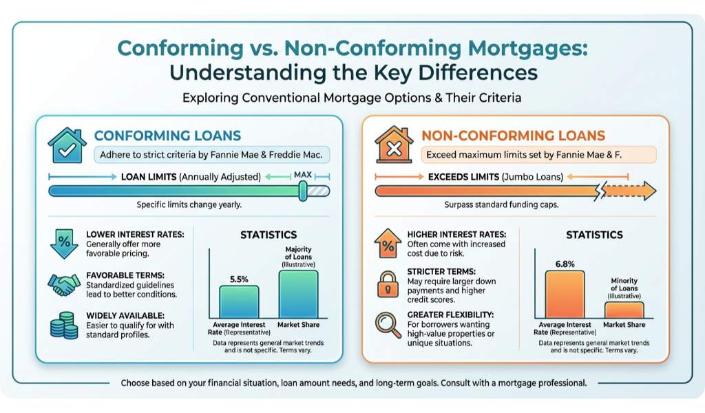 Conforming vs. Non-Conforming Conventional Loans